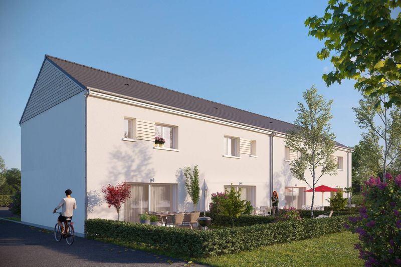 Investir dans une maison neuve avec jardin à coté de Rouen 76000 en Normandie
